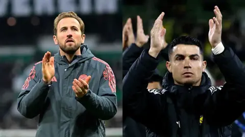 هاري كين يقترب من تحدي أرقام كريستيانو رونالدو في التهديف