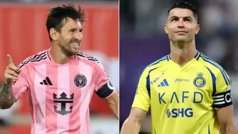 كريستيانو رونالدو أم ليونيل ميسي.. من يتفوق بالأهداف عبر القدم الضعيفة؟