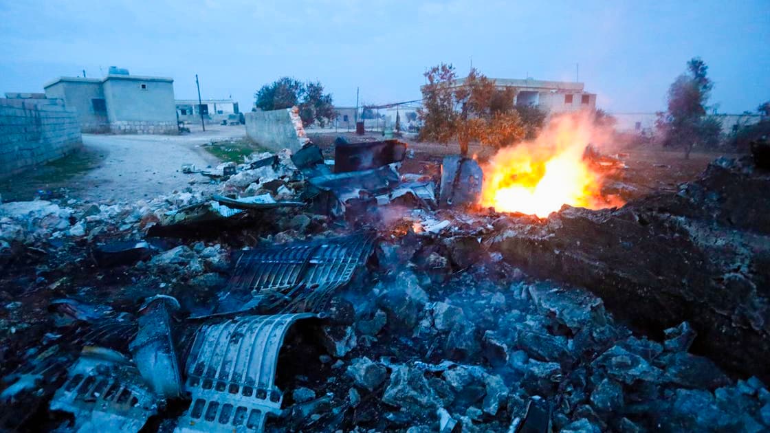 حادث مأساوي في تركيا : سقوط طائرة F_16 ومقتل قائدها في باليكيسير