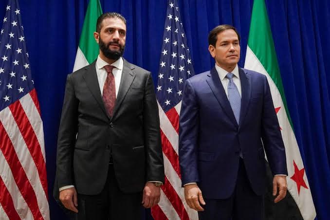 روبيو: ندعم المسار السياسي الحالي في سوريا